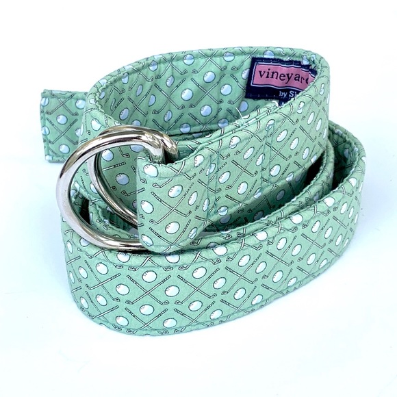 vineyard vines golf belt
